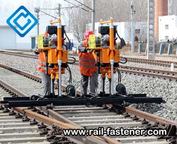 Railroad Tamper Machine